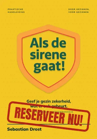 Boekcover van Als de sirene gaat! door Sebastian Drost