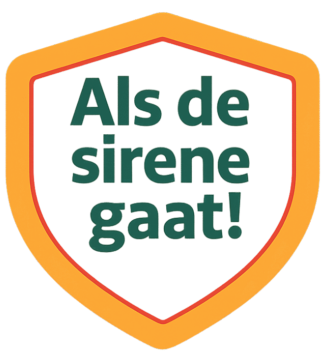 Logo van Als de sirene gaat!